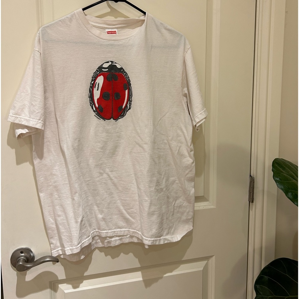 Supreme lady bug shirt 100% cotton